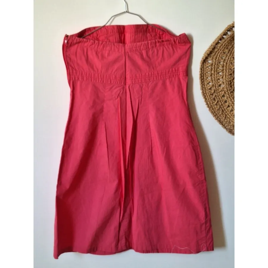 پیراهن دکلته سرخابی خارجی