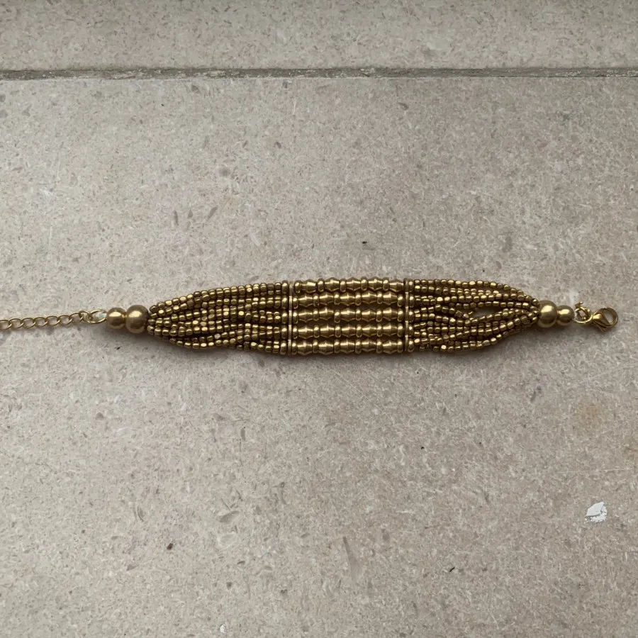 دستبند برنجی هندی