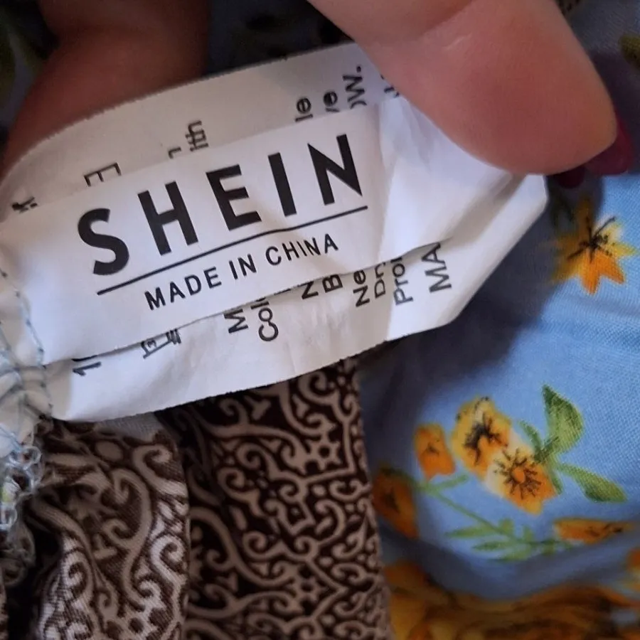 پیراهن چین دار SHEIN نو
