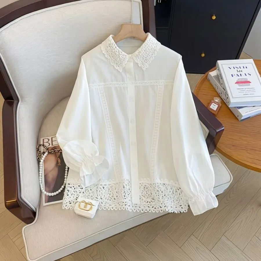 شومیز جنس نخ کتان شیک