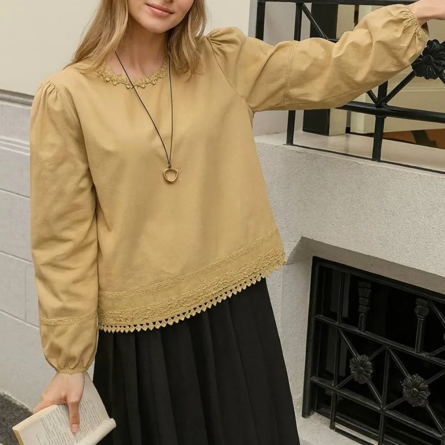 شومیزجنس کتان شیک