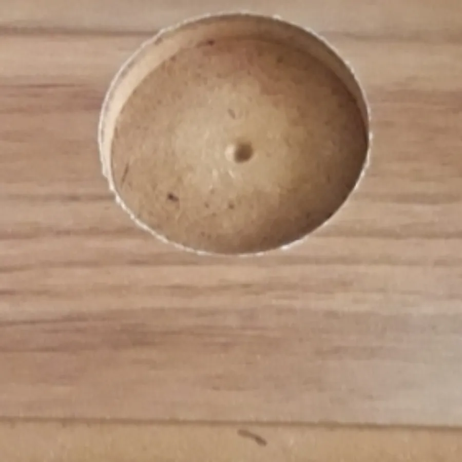 جا شمعی چوبی