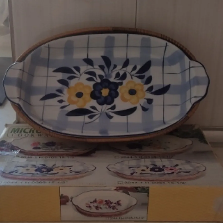 تابه گل پنبه نو با جعبه