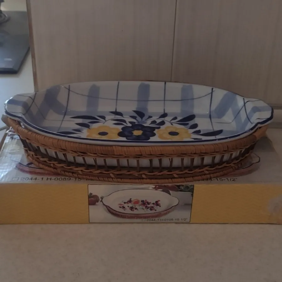 تابه گل پنبه نو با جعبه