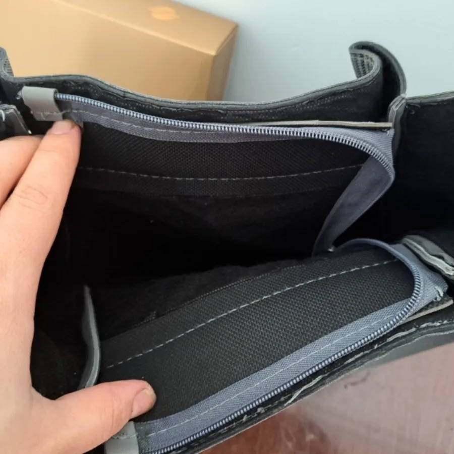 کیف دستی بزرگ طوسی