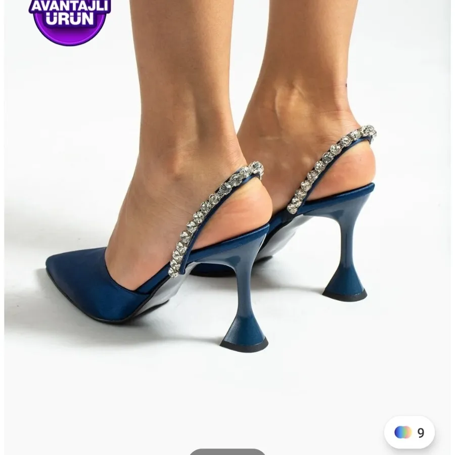 کفش مجلسی ساتن دار ترک