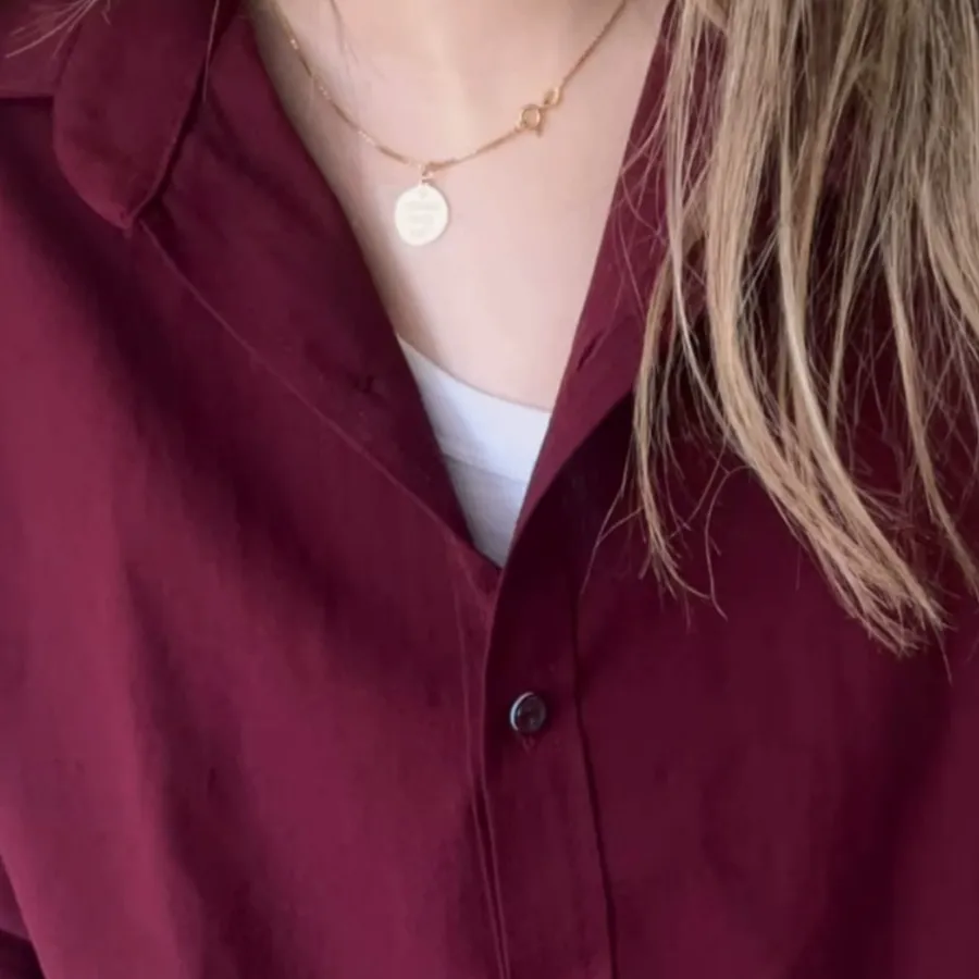 شومیز زرشکی