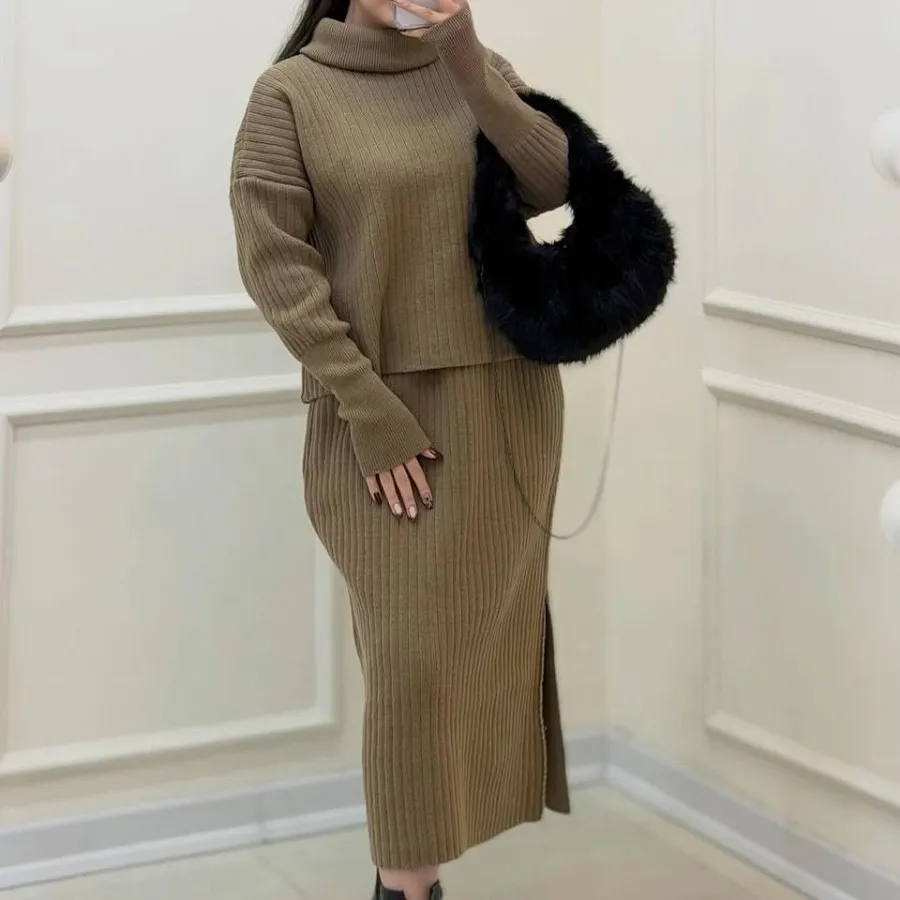 بلوز و دامن بافت