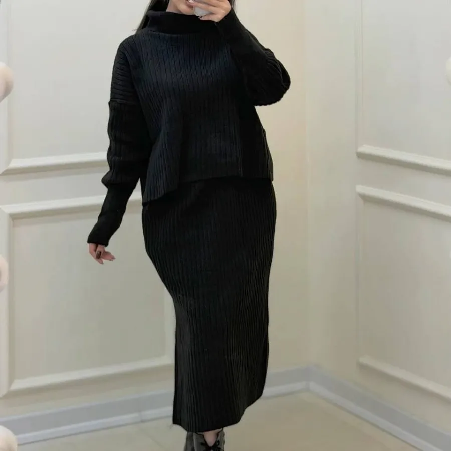 بلوز و دامن بافت