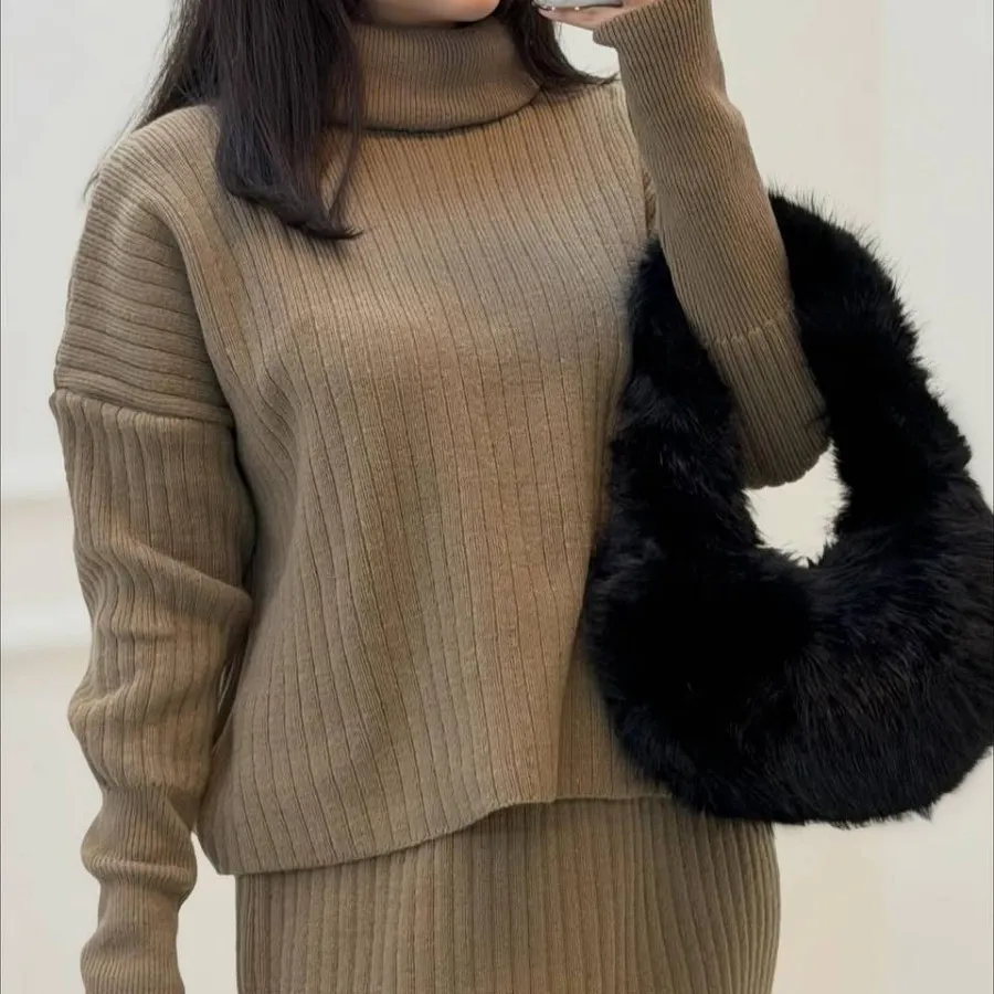 بلوز و دامن بافت