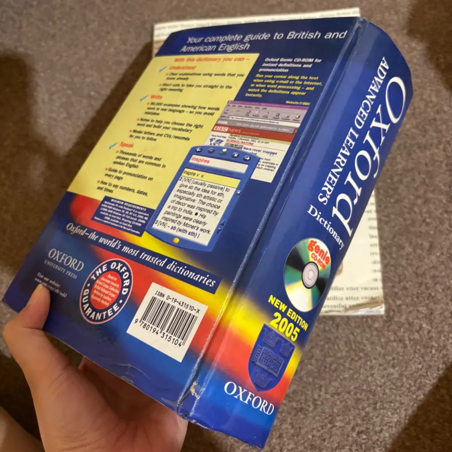 کتاب زبان دیکشنری