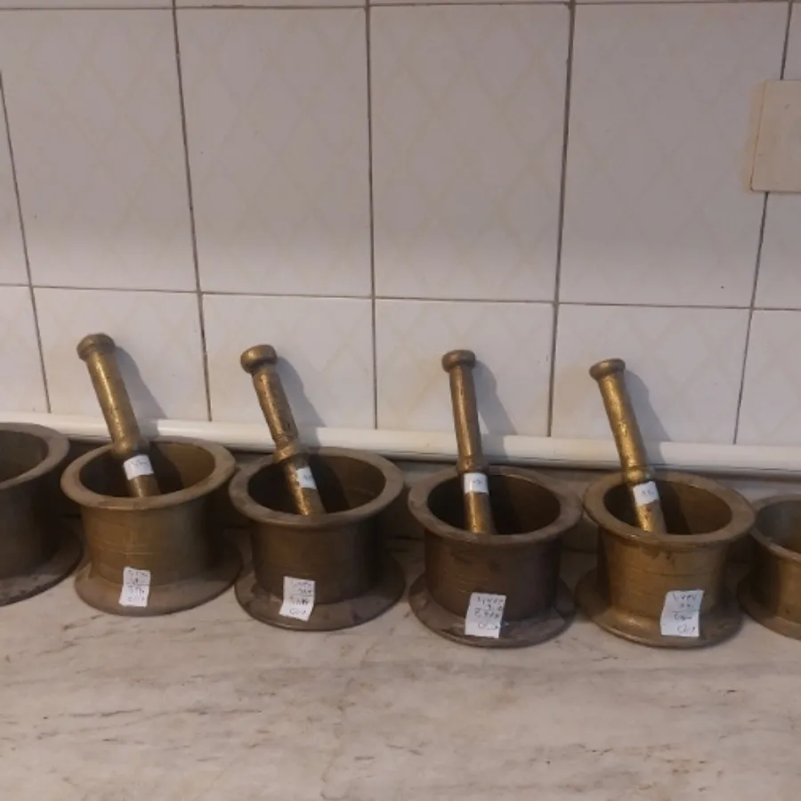 هاون برنجی عتیقه