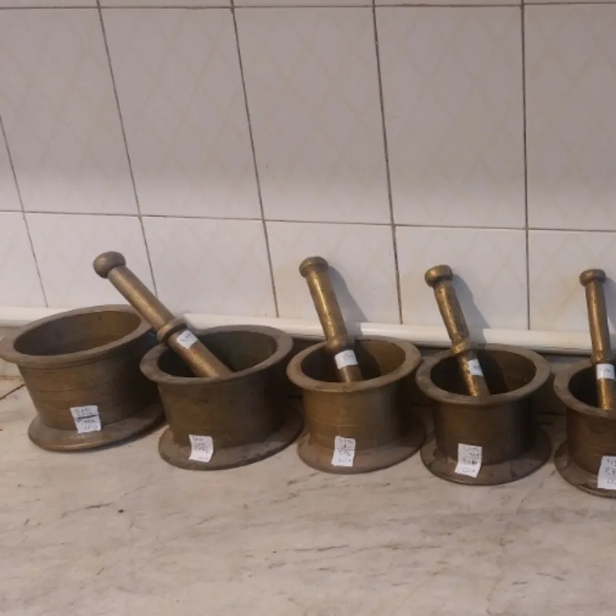 هاون برنجی عتیقه