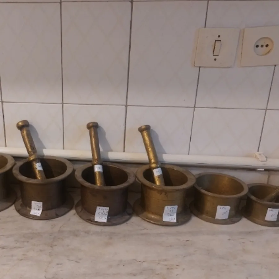 هاون برنجی قدیمی