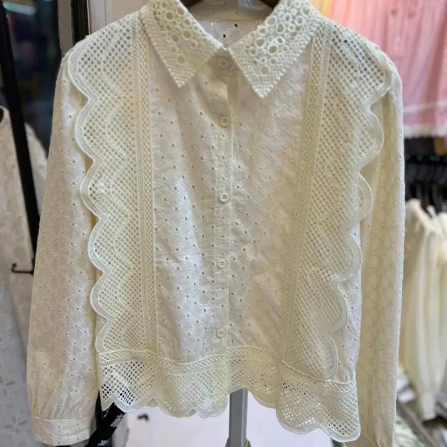 شومیز خامه دوزی شیک