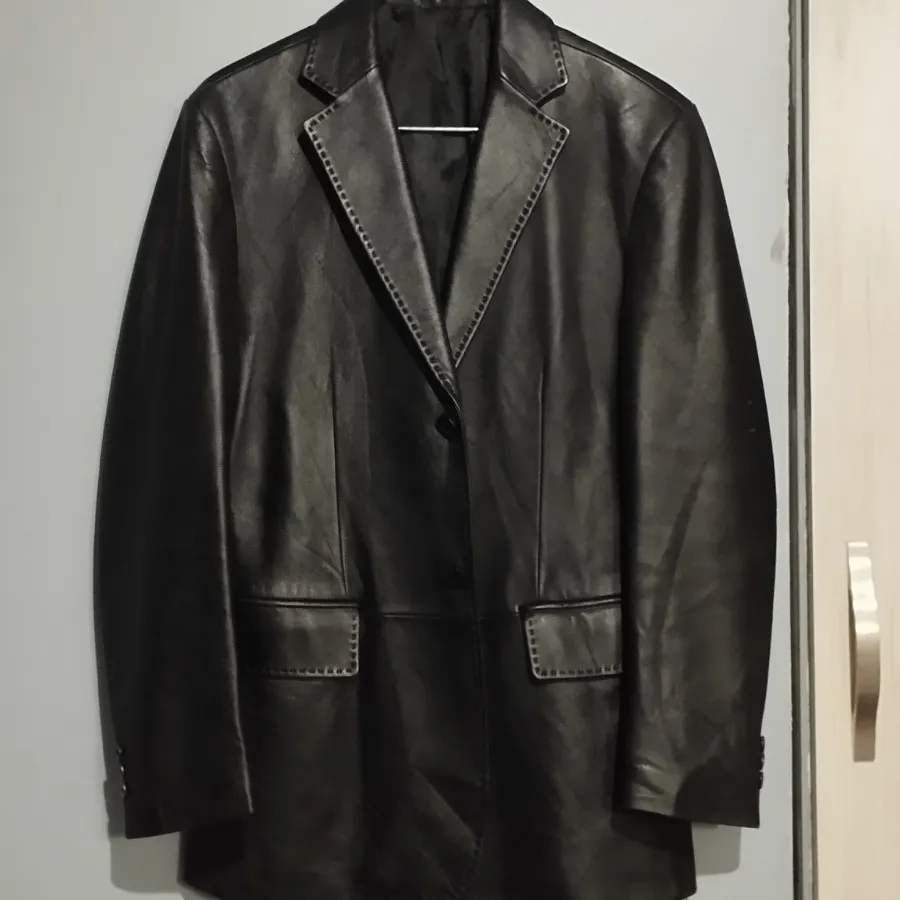 کت چرم اصل کلاسیک