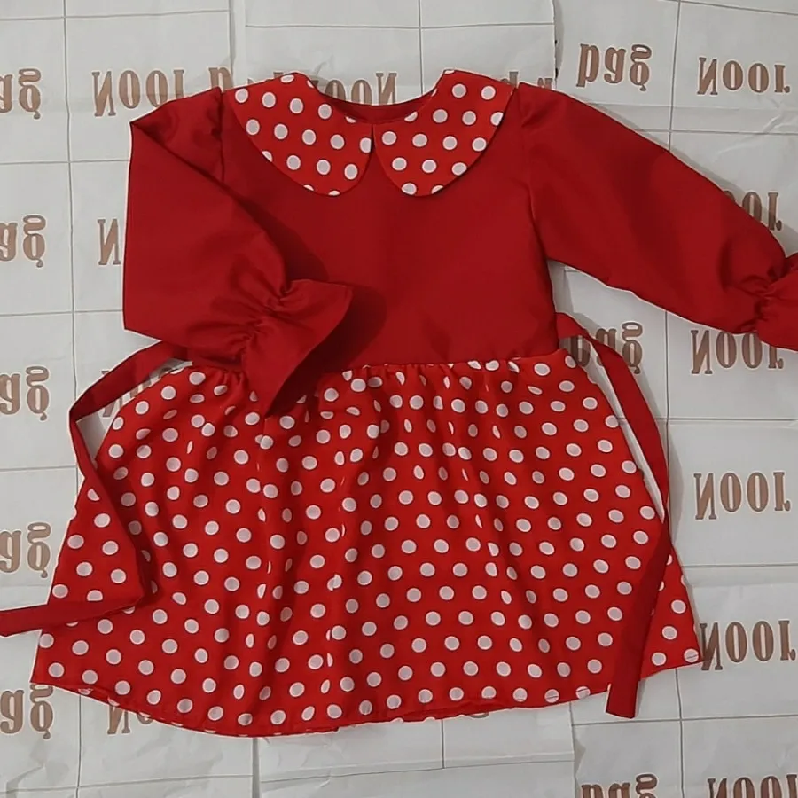 پیراهن توپ توپی یلدایی زی