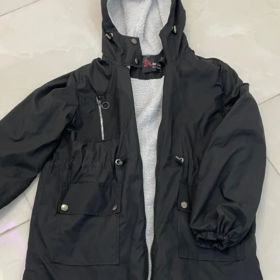 کاپشن ضدآب بلند کلاهدار