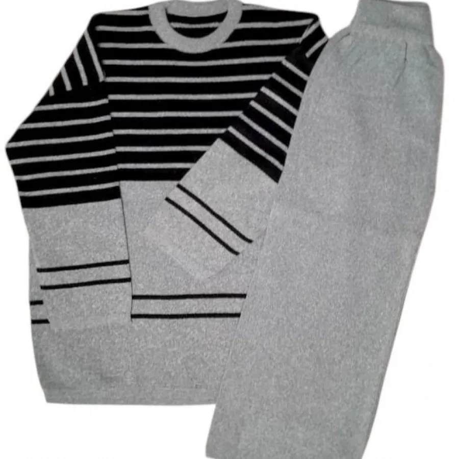 ست بافت زنانه مدل خطی