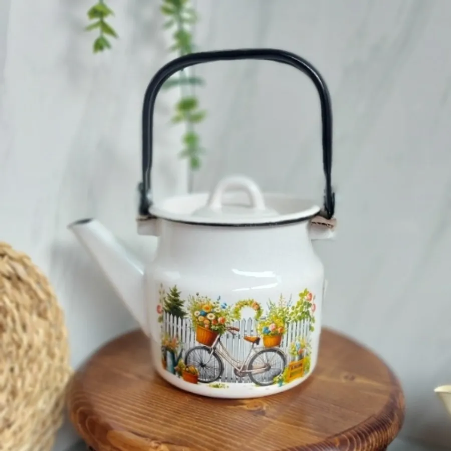 کتری نقلی لعاب روس