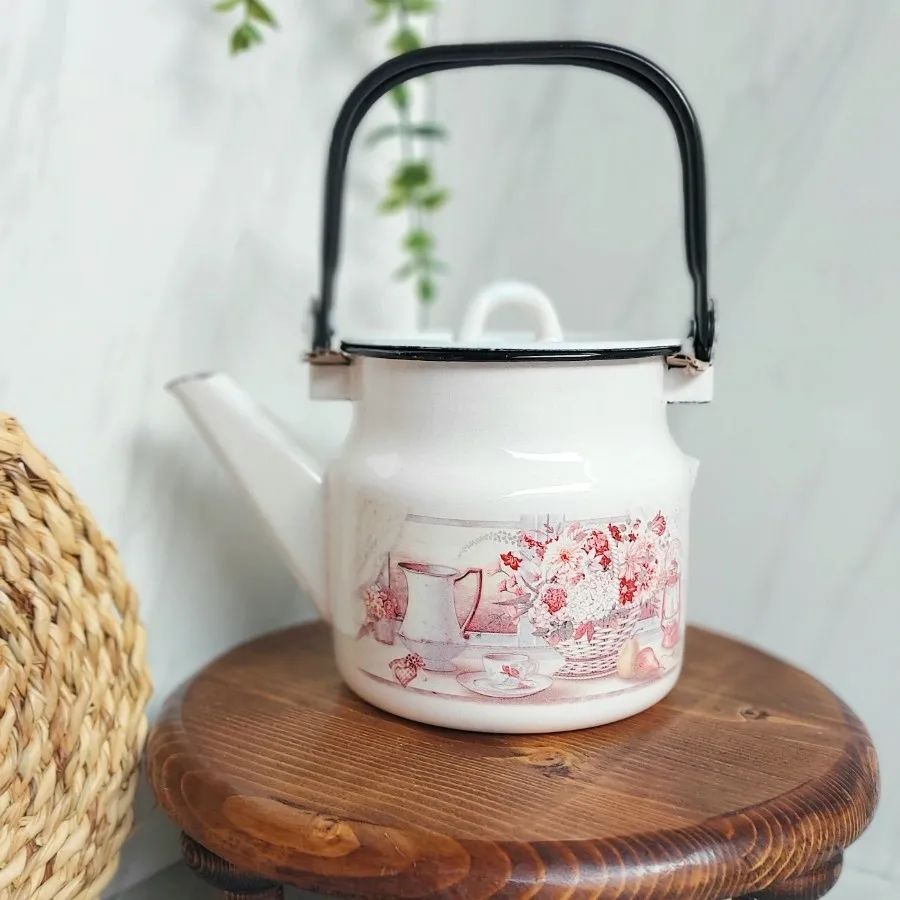 کتری نقلی لعاب روس