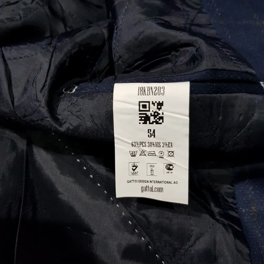 کت تک 3 دکمه برند qattoi