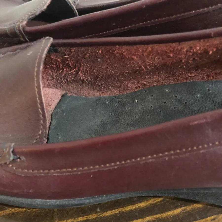 کفش زرشکی چرم برند shifer