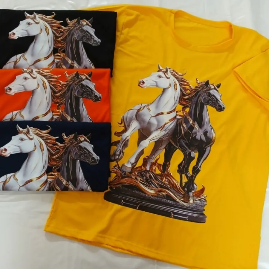 تیشرت طرح سه بعدی