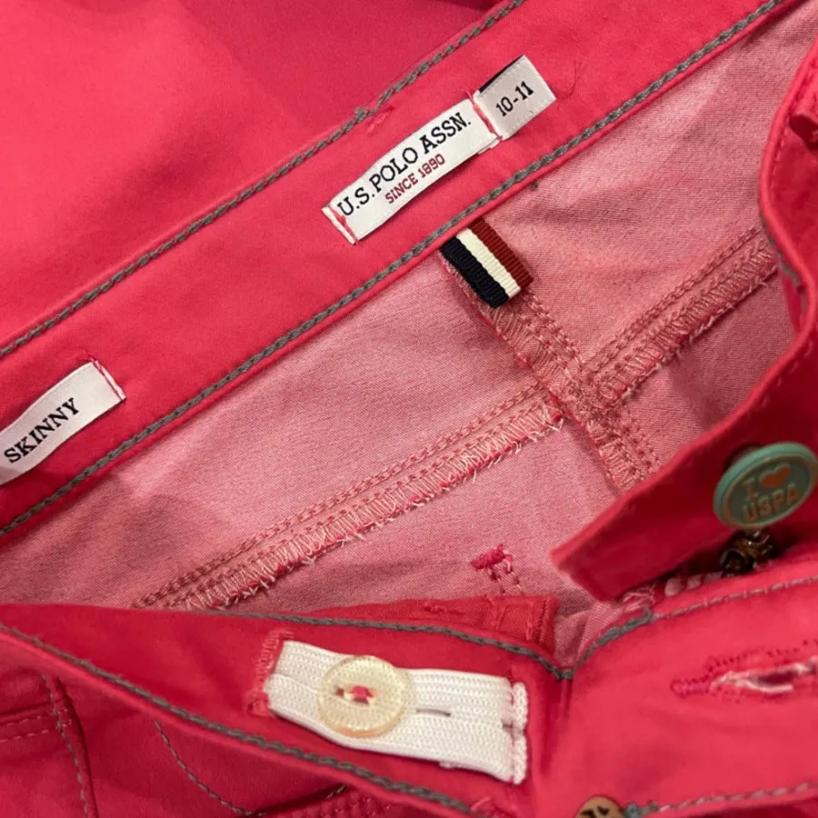 شلوار کتان اسکینی پولو