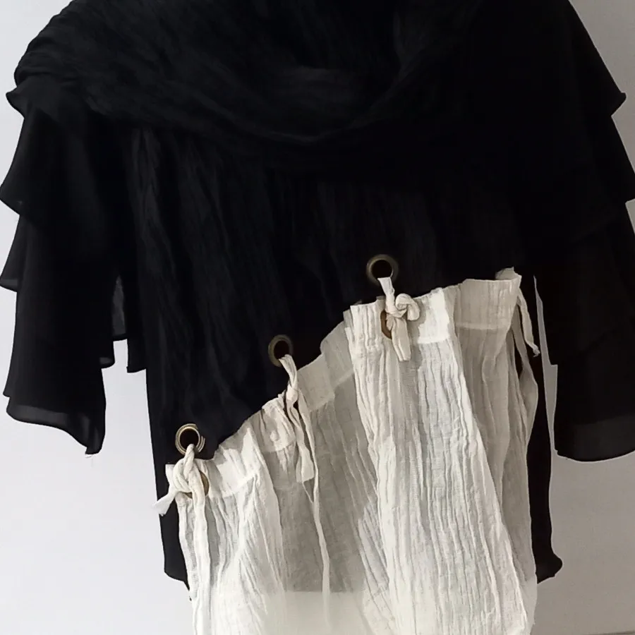 شال مشکی مجلسی