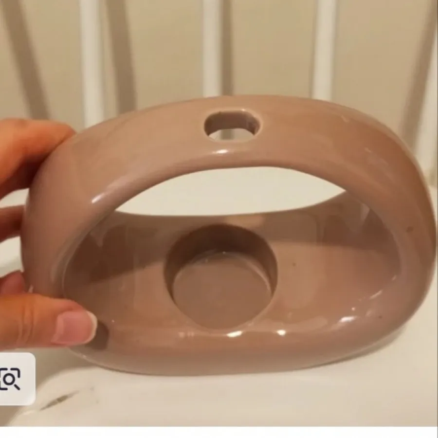 گلدان و جا شمعی هلالی