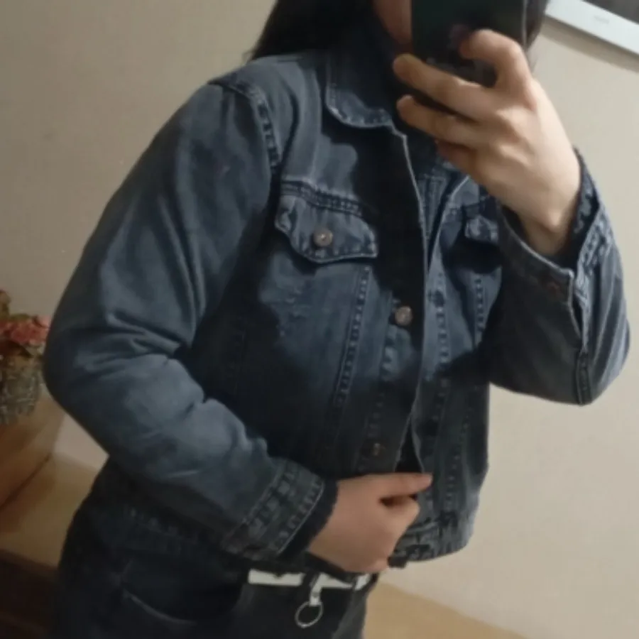 کت جین زغالی