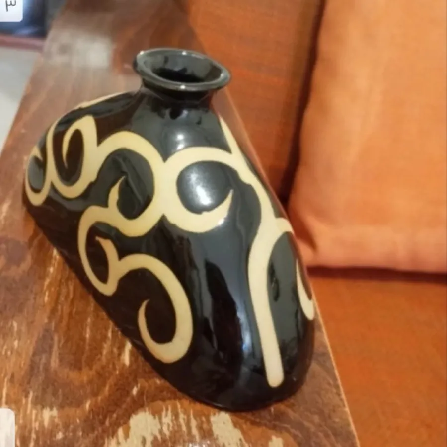 گلدان هنری سرامیکی