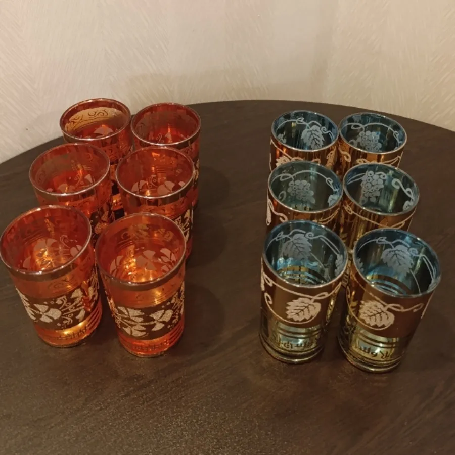 12 عدد لیوان قدیمی کره ای