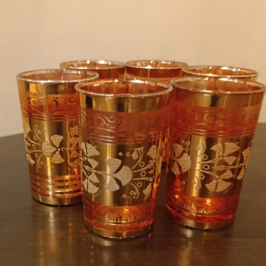 12 عدد لیوان قدیمی کره ای