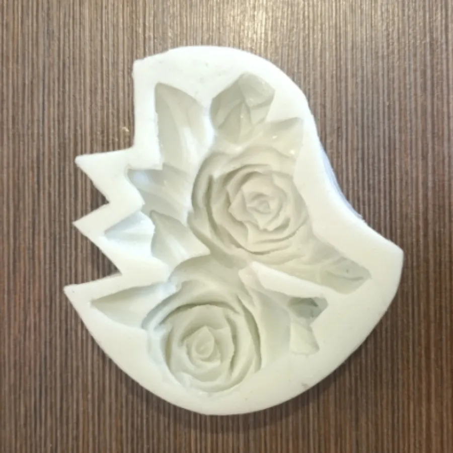 قالب سیلیکونی 2 گل رز