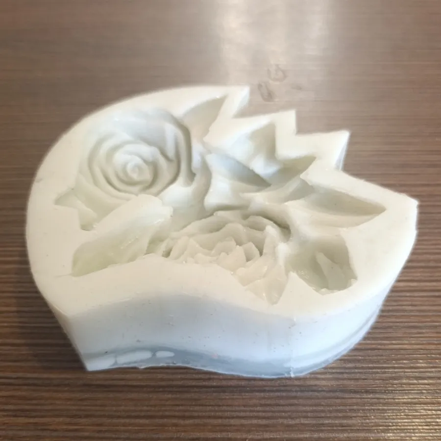 قالب سیلیکونی 2 گل رز