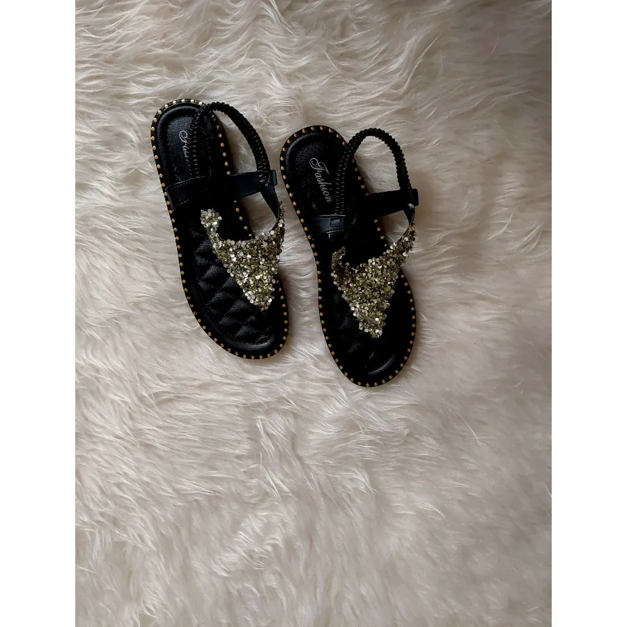 دمپایی نگین دار