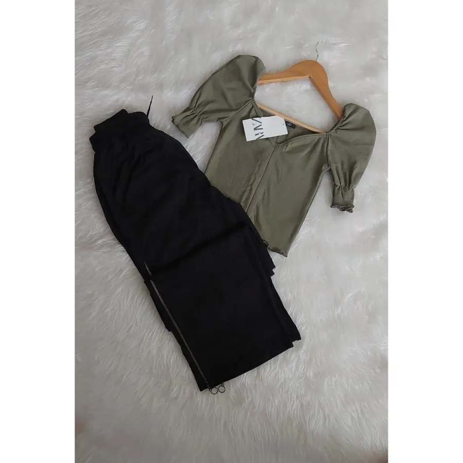 کراپ تاپ دخترانه ??zara