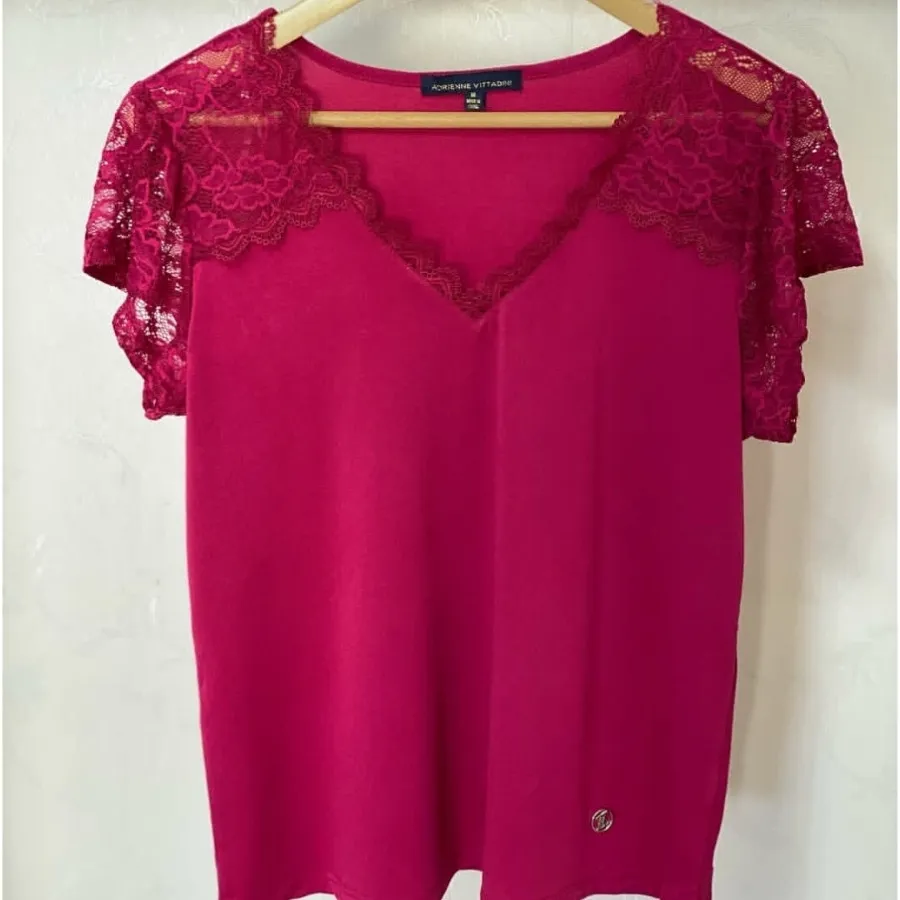 شومیز خوشرنگ گیپور دار