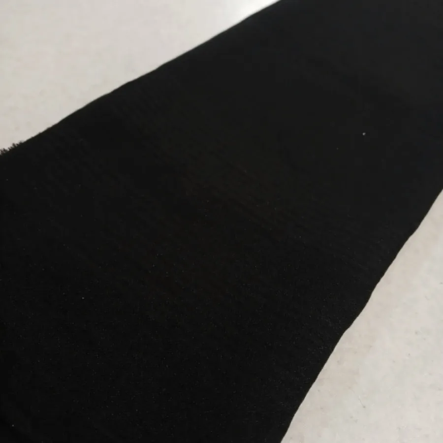 روسری مشکی نخی قواره دار