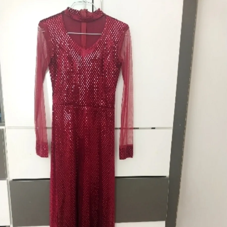 لباس مجلسی مخمل پولکی