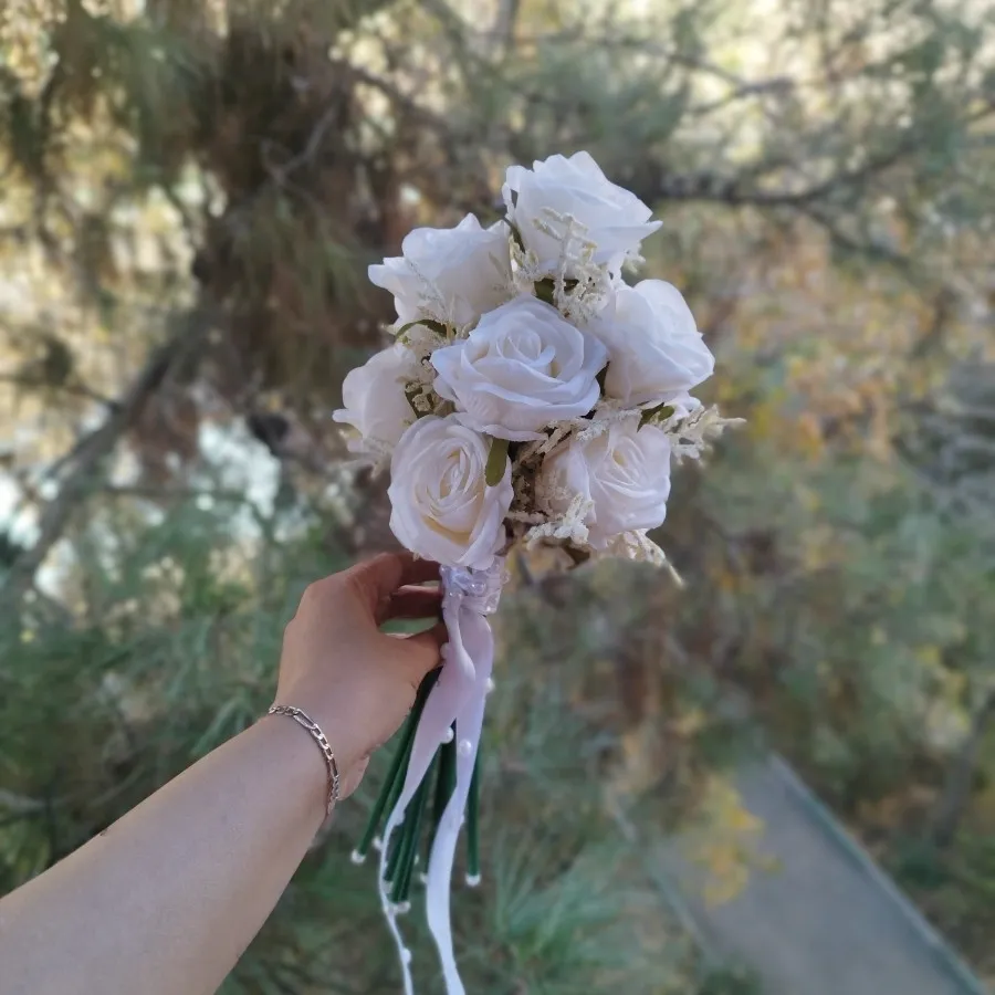 دسته‌گل مصنوعی عروس