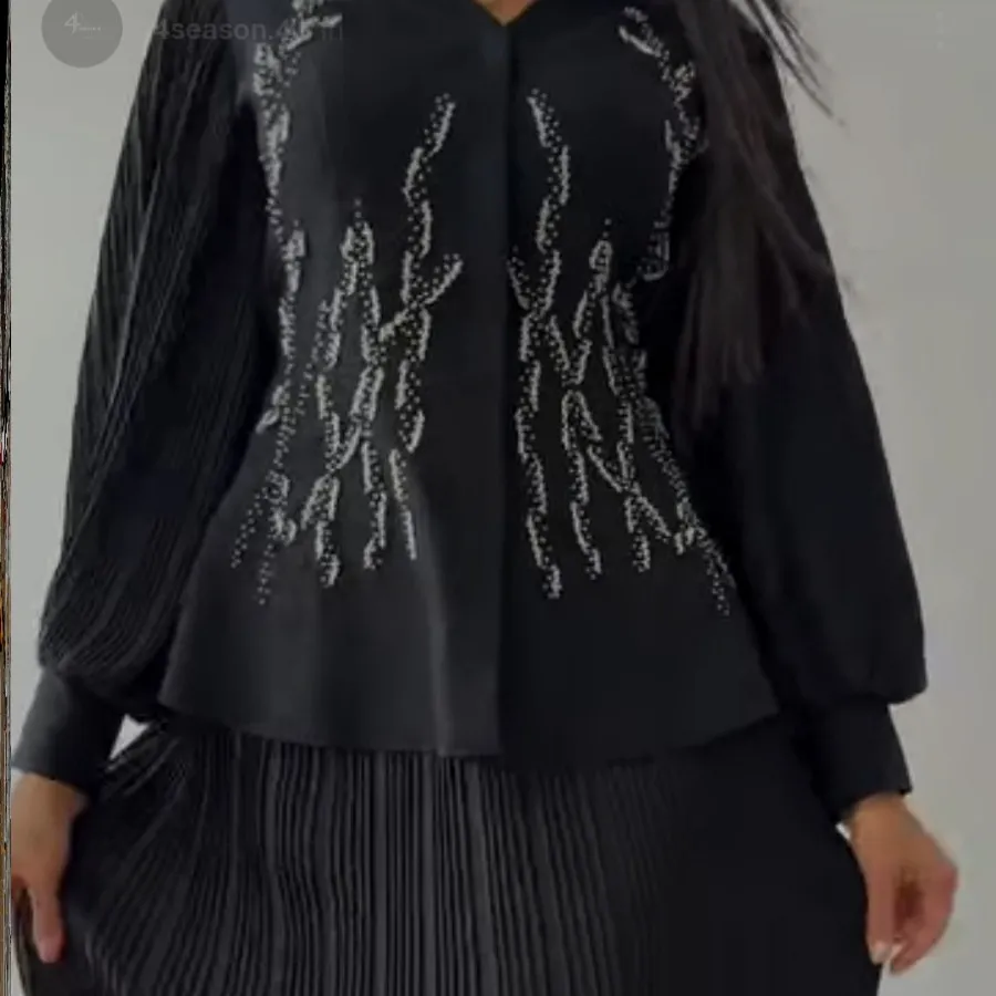 کت دامن کرپ و حریر