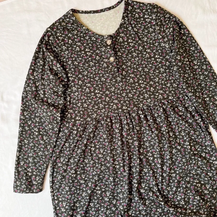 پیراهن گل گلیه وینتیج