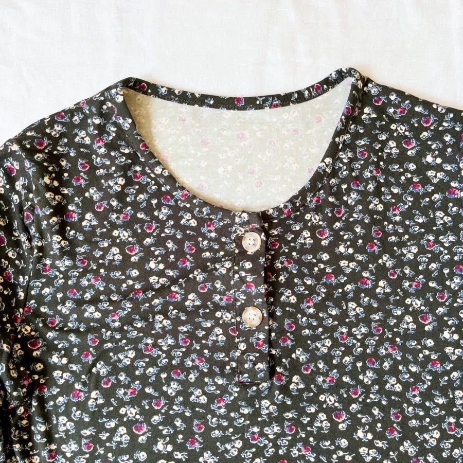 پیراهن گل گلیه وینتیج