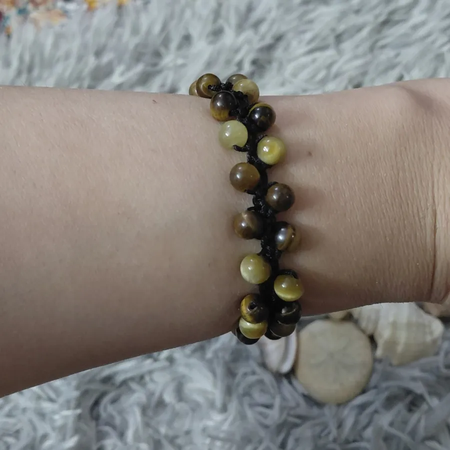 دستبند سنگ طبیعی