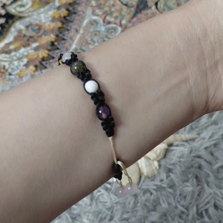 دستبند سنگ طبیعی