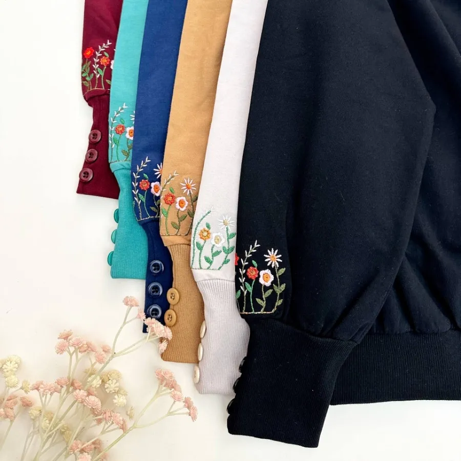 بلوز زنانه گلدوزی شده