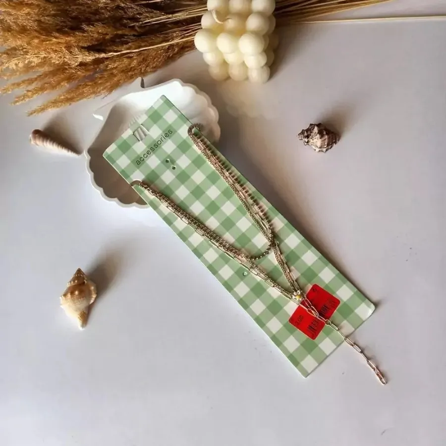 گردنبند سه ردیفه آلمانی